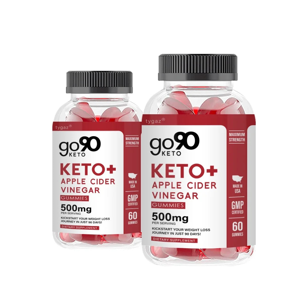 (2 Pack) Go90 Keto Gummies - Go90 Keto+Acv Gummies