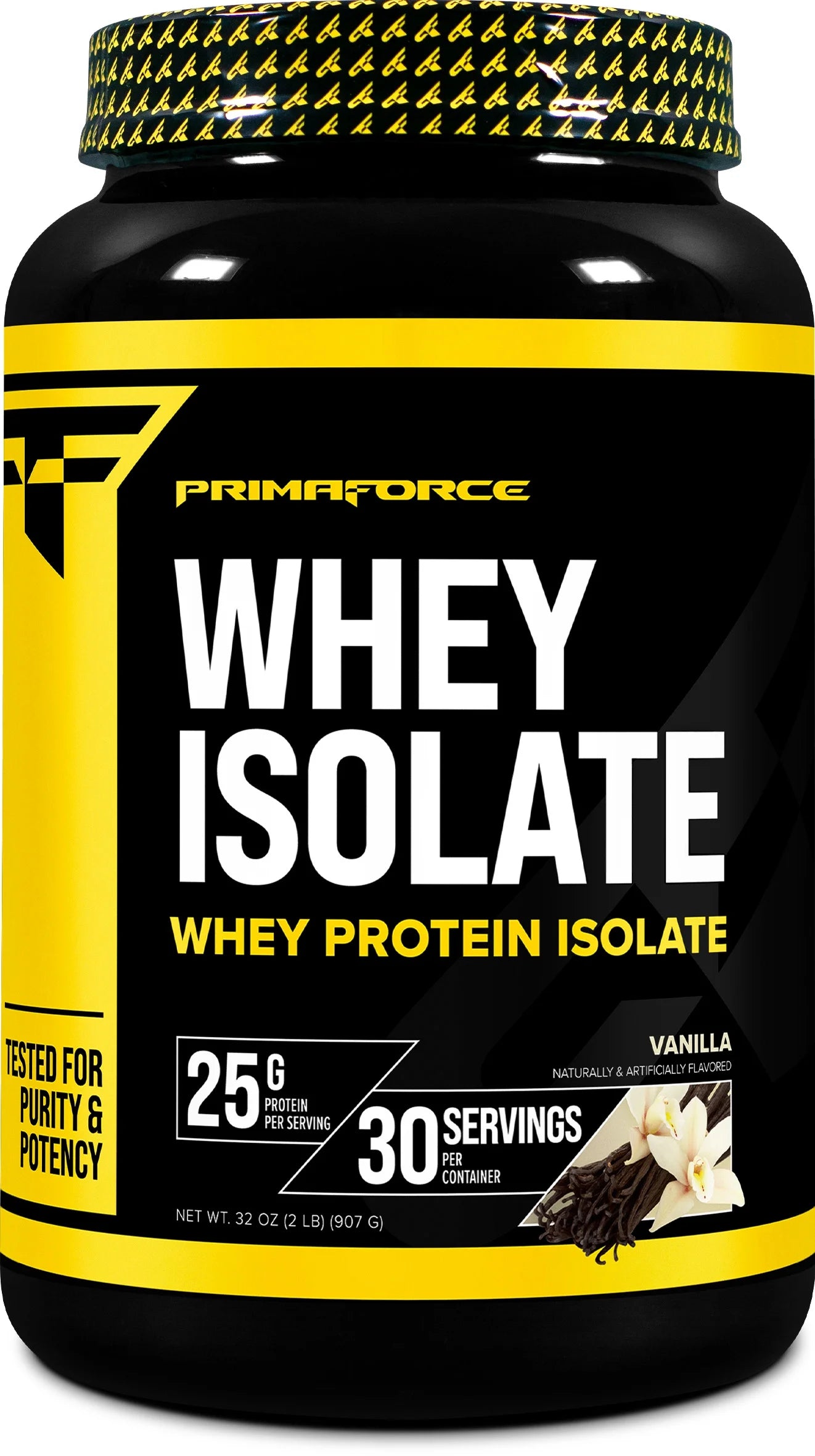Whey Protein Isolate Powder (Vanilla, 2 Lbs) - Non-Gmo, Gluten Free
