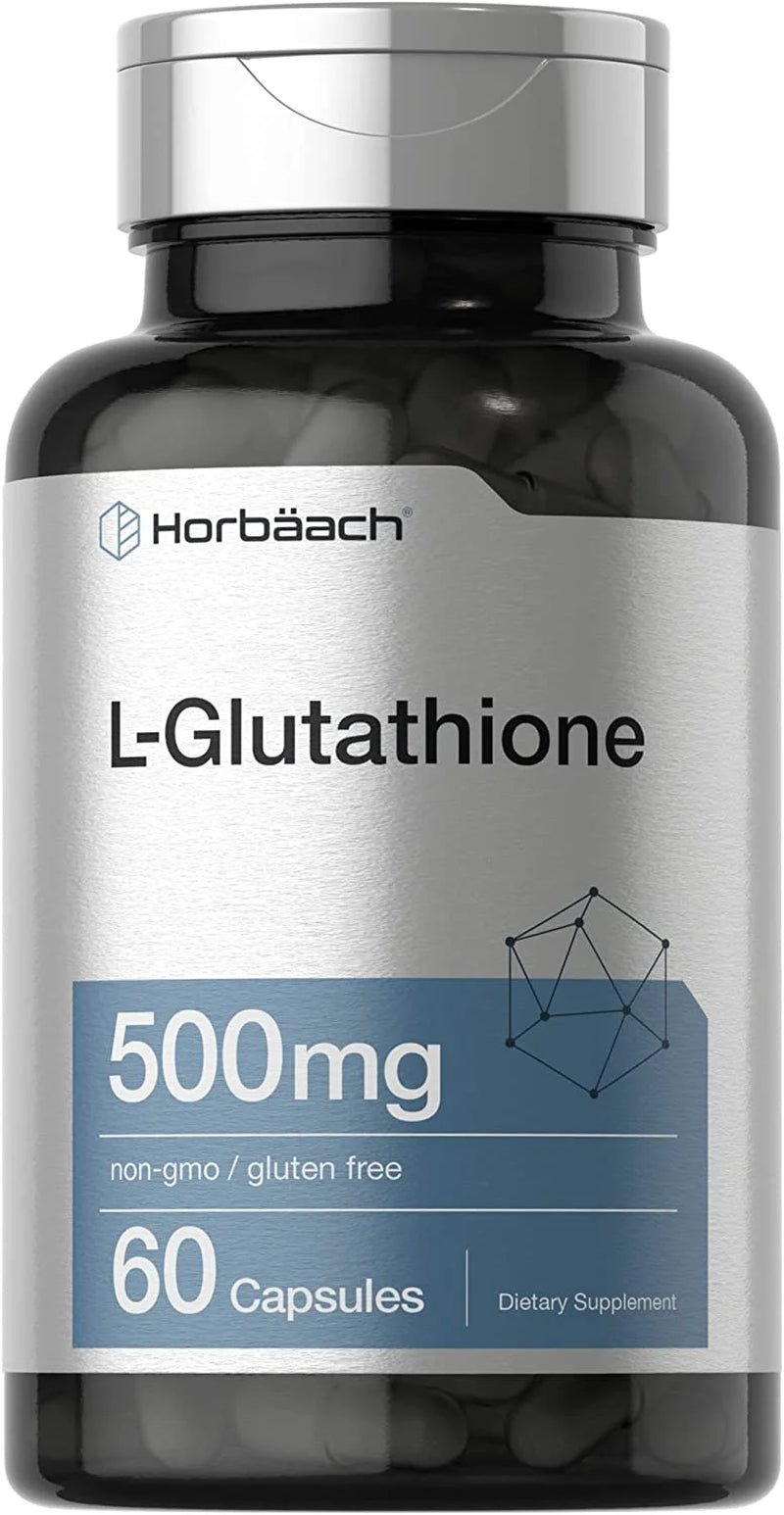 L-Glutathione | 500Mg | 60 Capsules | by