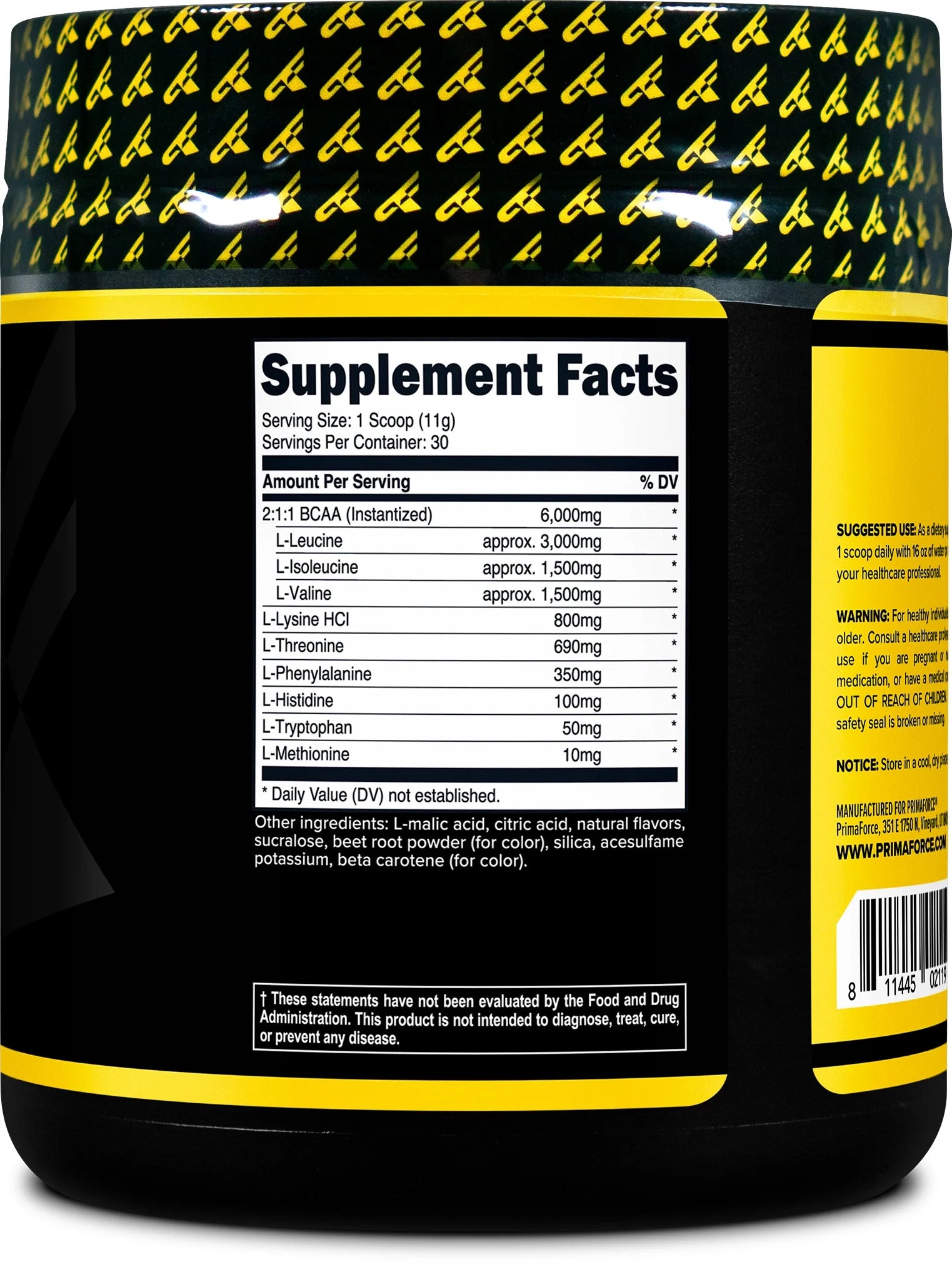 EAA Powder (30 Servings, Tropical Punch) - Essential Amino Acids for Pre/Intra Workout and Recovery - Non-Gmo and Gluten Free