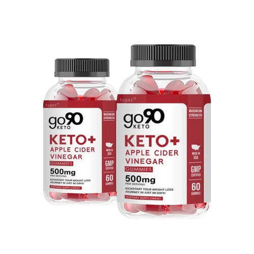 (2 Pack) Go90 Keto Gummies - Go90 Keto+Acv Gummies