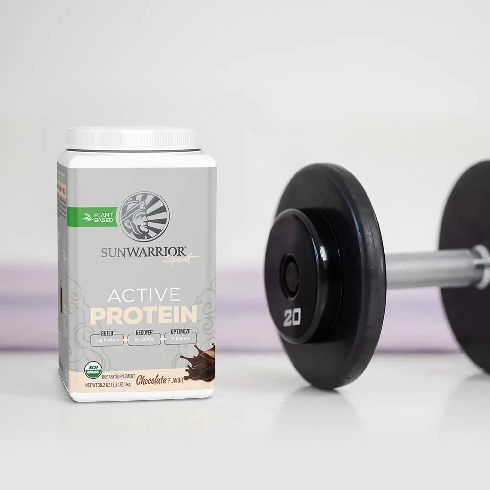 Sport Organic Active Protein Chocolate Vegan Protein Powder 20 Servings