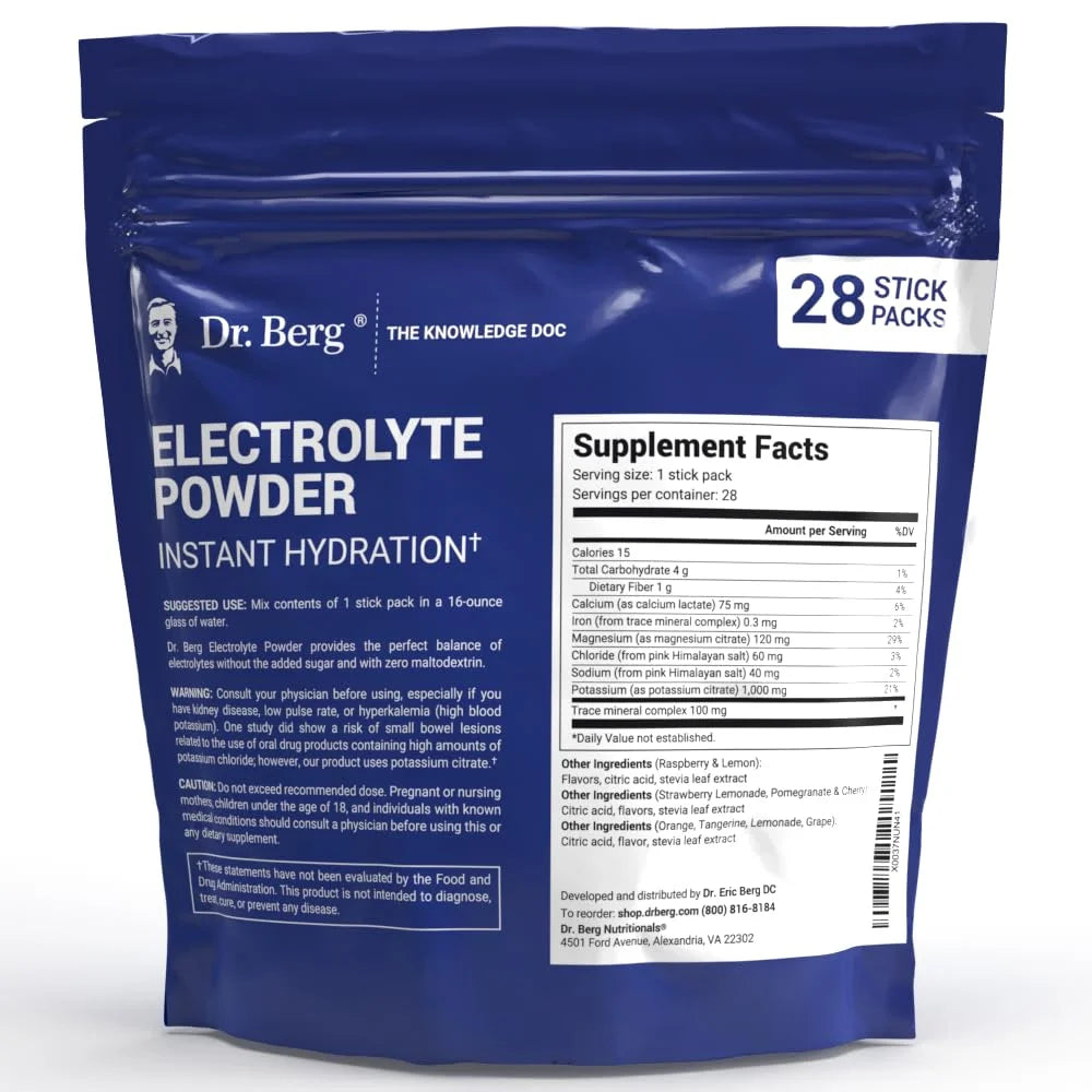 Electrolyte Powder - Variety Pack, 28 Electrolytes Powder Hydration Packets