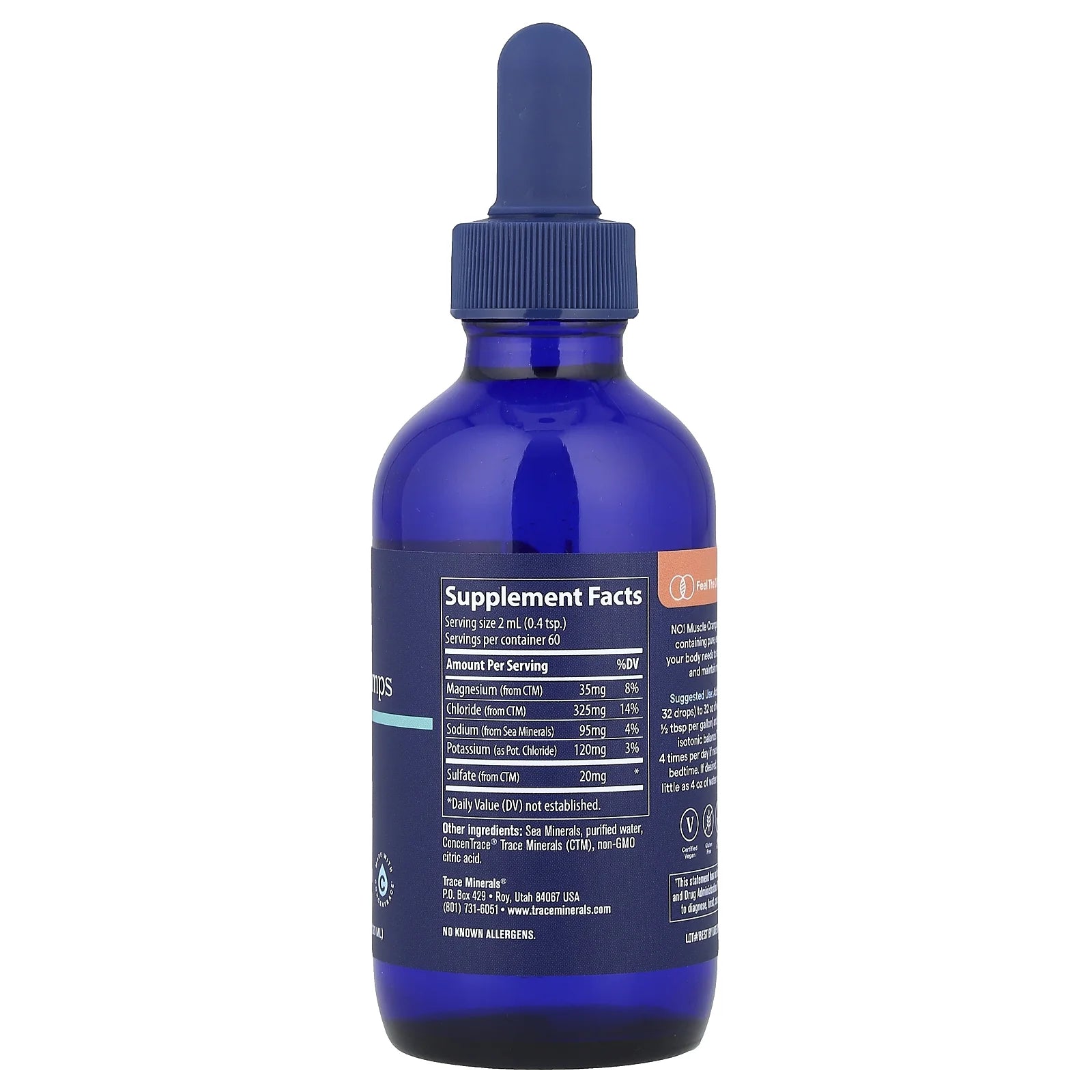 Minerals ® No! Muscle Cramps, 4.06 Fl Oz (120 Ml)