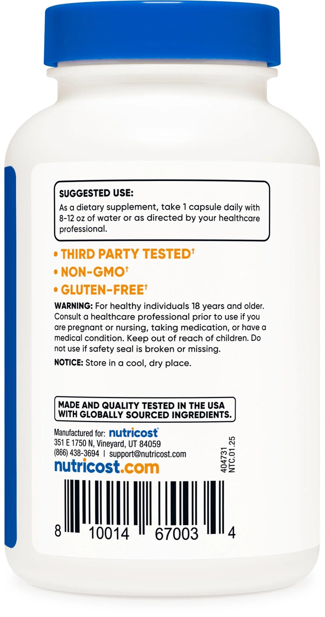 Bromelain Supplement 500Mg, 120 Vegetarian Capsules