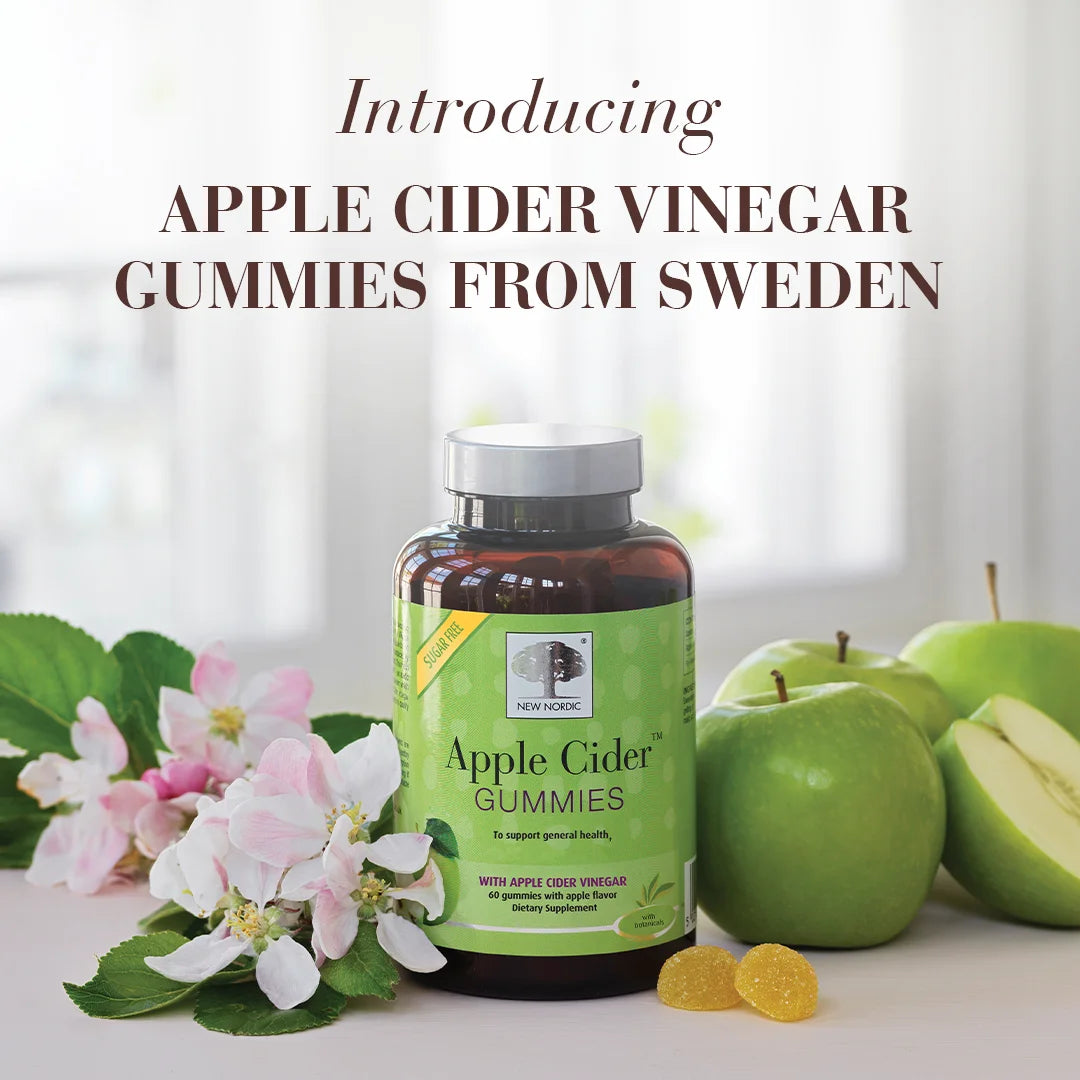 Apple Cider Gummies | ACV Wellness Supplement | 60 Count (Pack of 2)