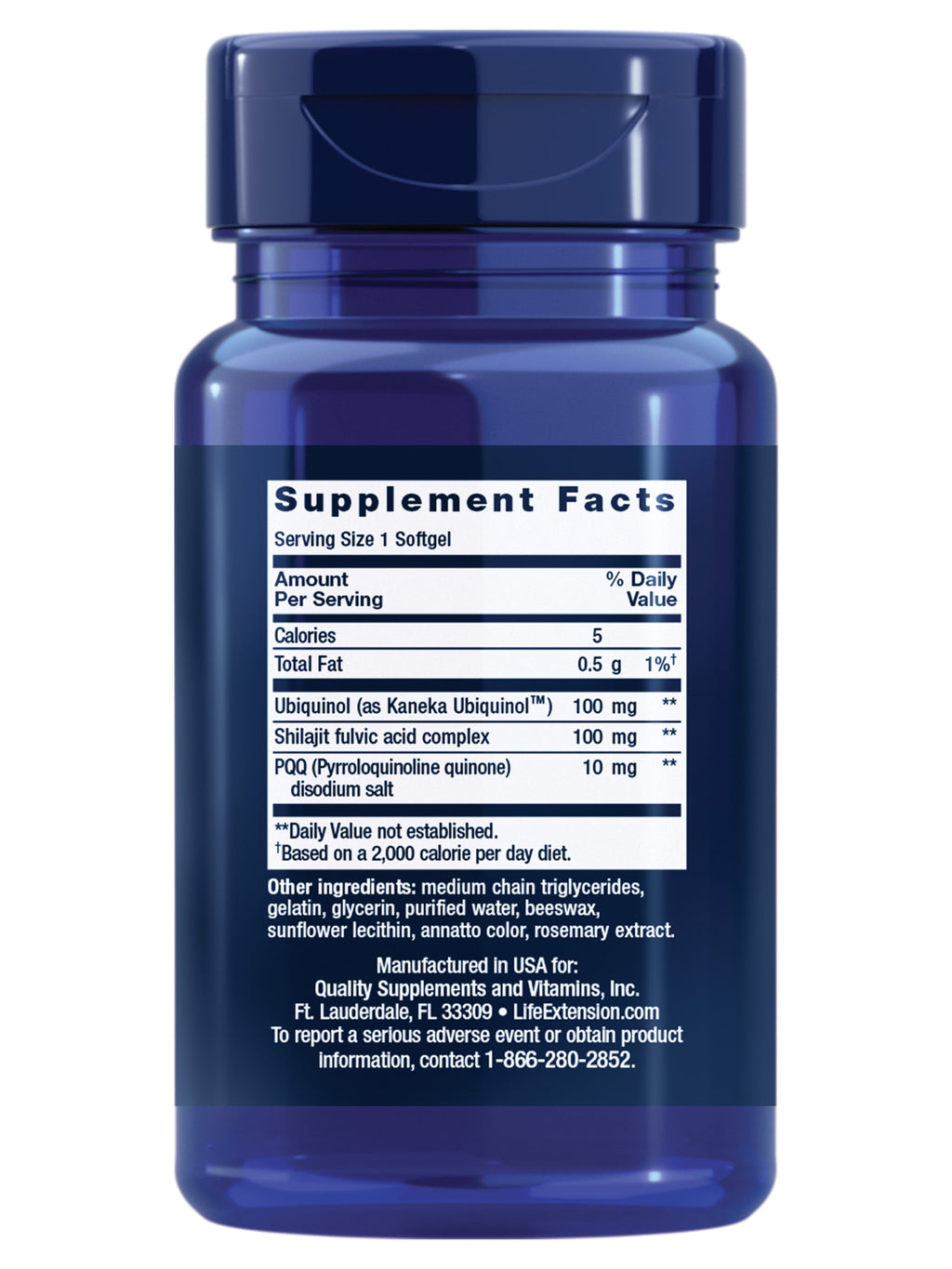 Super Ubiquinol Coq10 with PQQ, Coenzyme Q10, Pyrroloquinoline Quinone, Heart Health Supplement, Maximum Absorption, 100 Mg, Non-Gmo, Gluten-Free, 30 Softgels