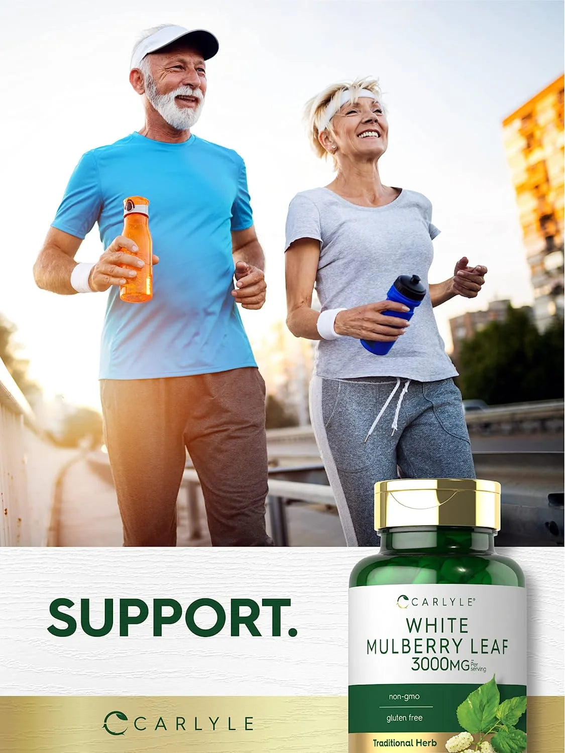 Mulberry Leaf Extract Supplement for Men and Women | 3000Mg | 100 Capsules | by