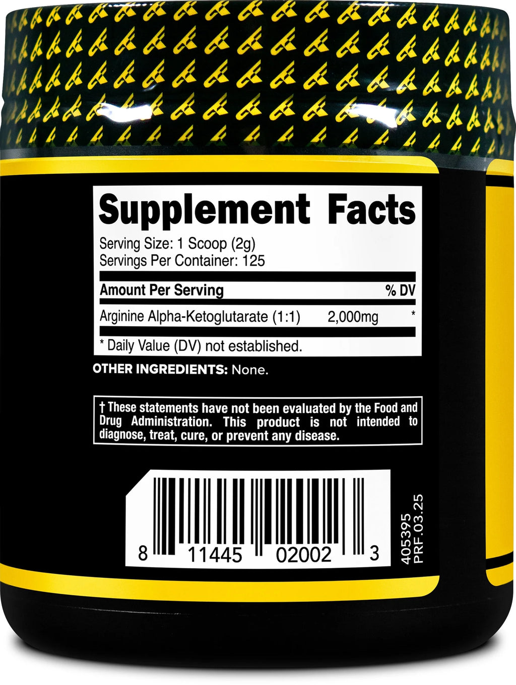 AAKG Arginine Powder, 250 Grams - Premium Workout Supplement