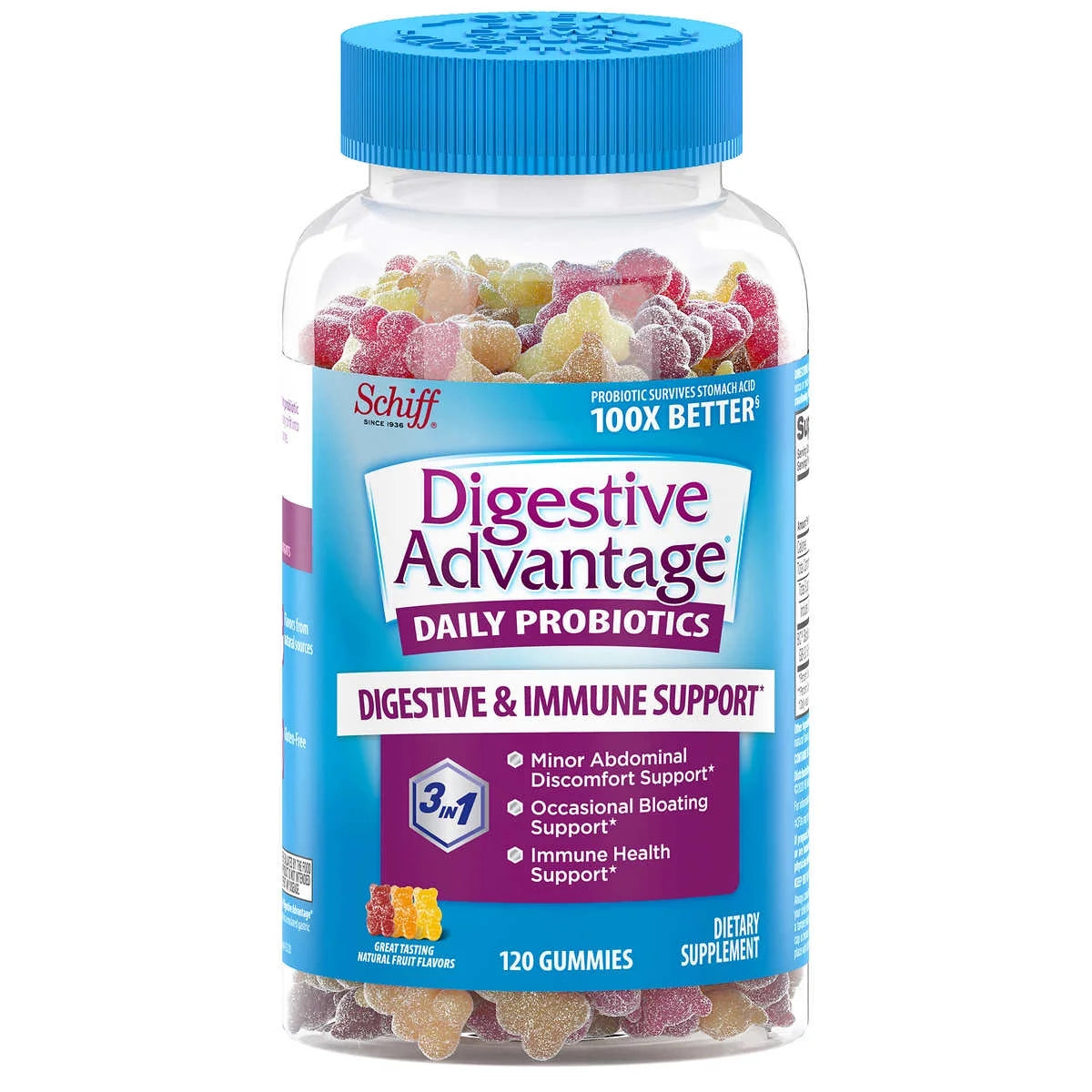 Digestive Advantage Probiotic, 120 Gummies