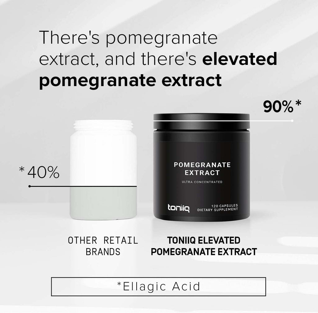 Pomegranate Extract - Ultra High Potency 35:1 Extract with 90% Ellagic Acid - Hi