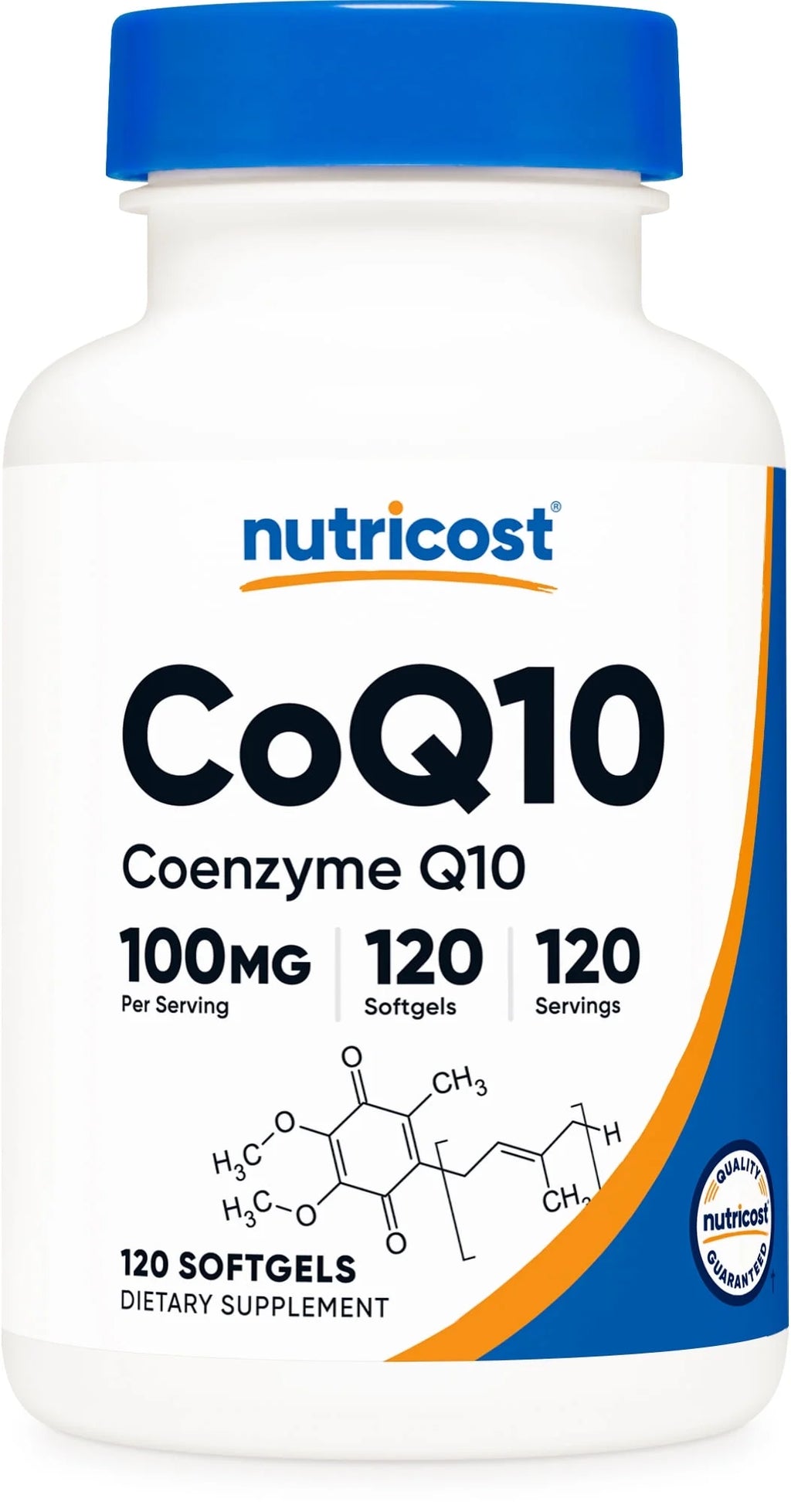 Coq10 Softgels (120 Servings / 100 Mg Coq10 per Serving) | Better Absorption, Ultra Pure Coq10 Supplement - Gluten Free, Non-Gmo Softgels