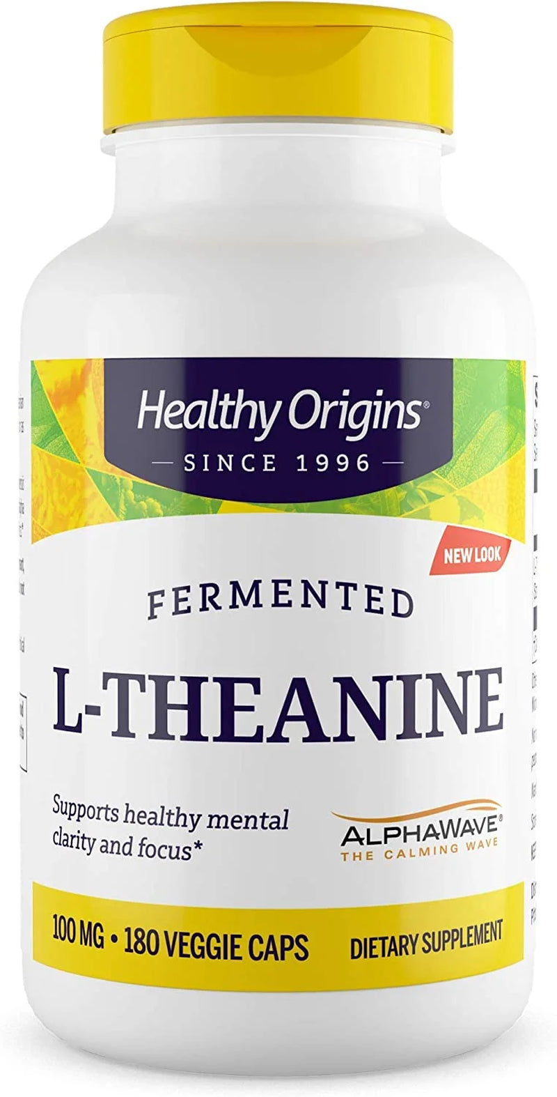 L-Theanine 100 Mg Vegetarian Capsules, 180 Ct