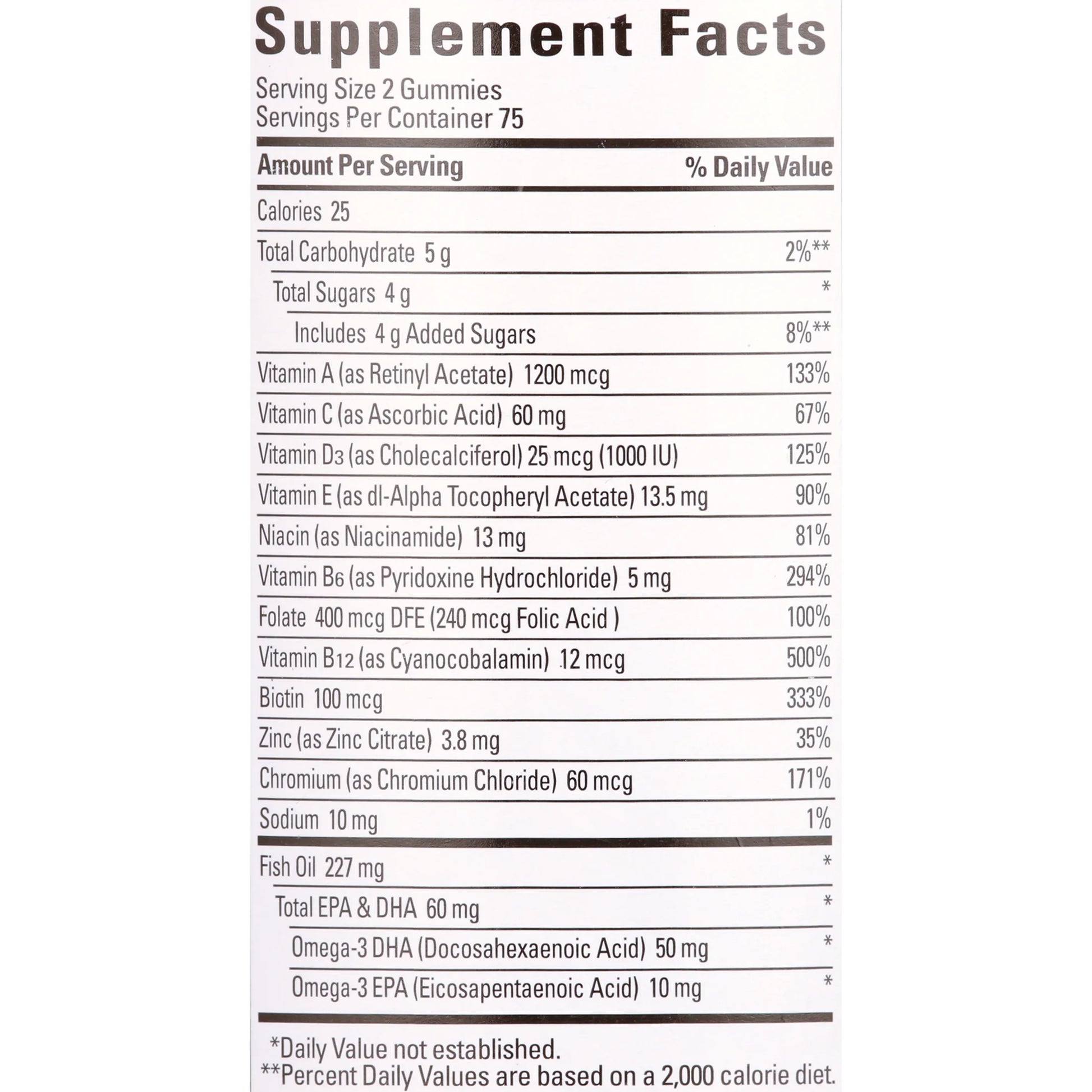 NATUREMADE ADULT GUMMIES, MULTI for HER 150 GUMMIES