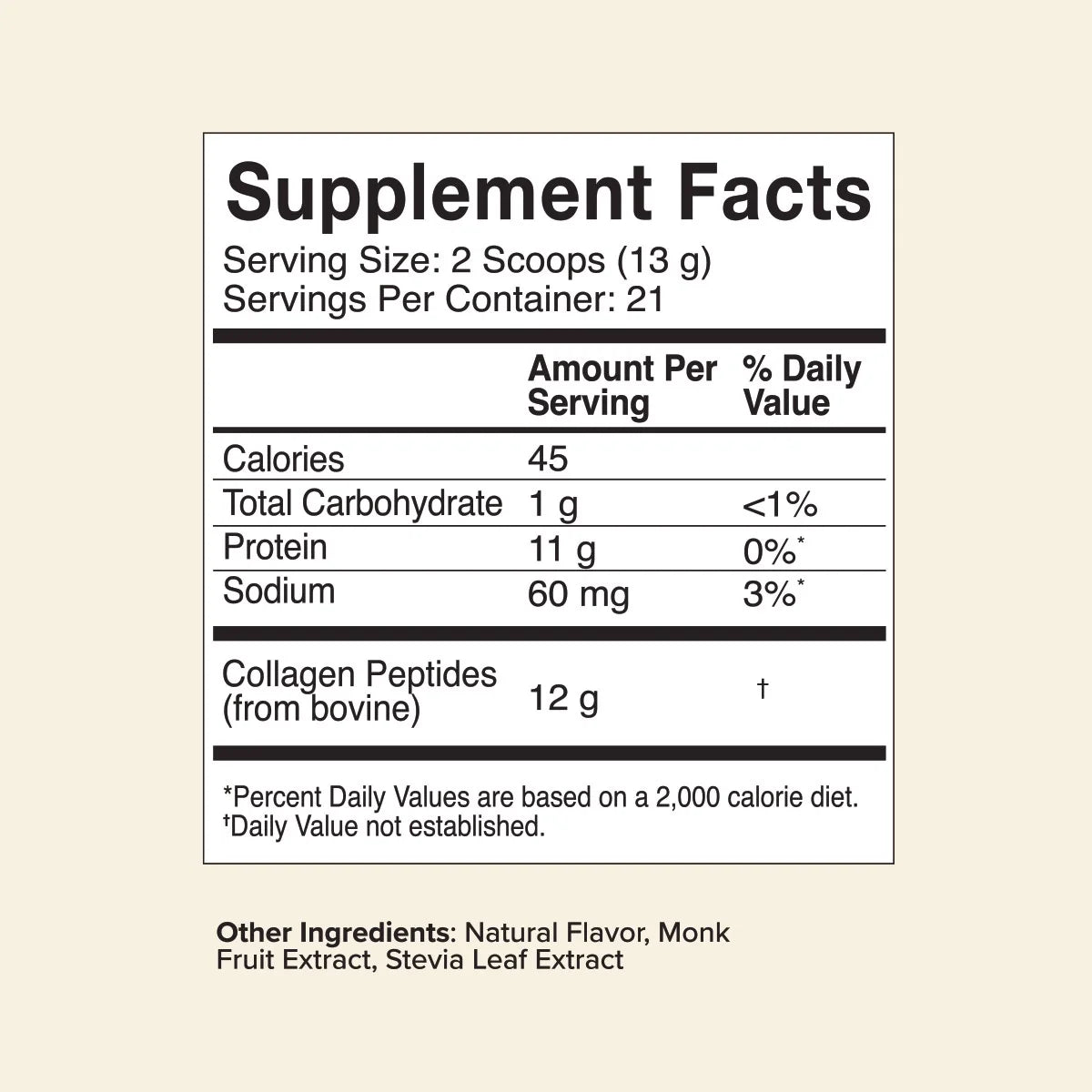 Grass-Fed Bovine Collagen Peptides, Vanilla, 10 Oz (284 G)