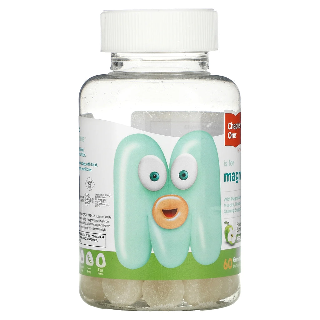 Magnesium Gummies, Apple, 60 Gummies