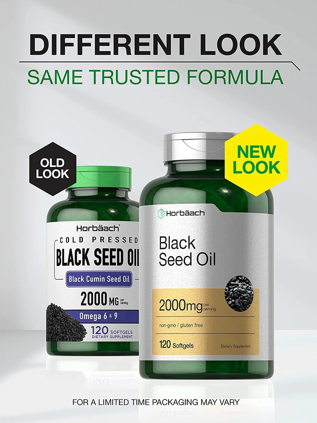 Black Seed Oil 2000Mg | 120 Cold Pressed Softgels | by