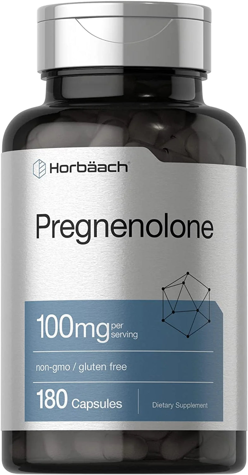 Pregnenolone 100 Mg | 180 Capsules | by