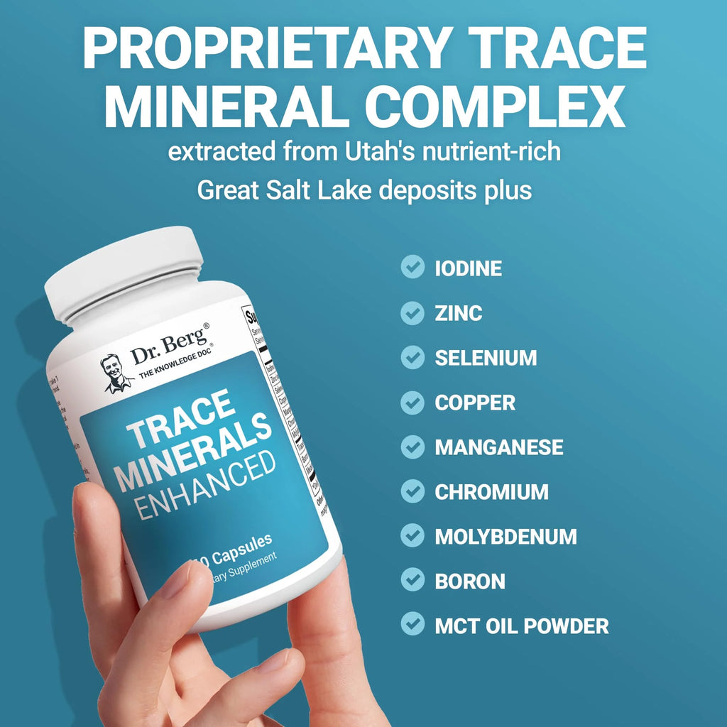 Trace Minerals Enhanced Complex, 60 Capsules