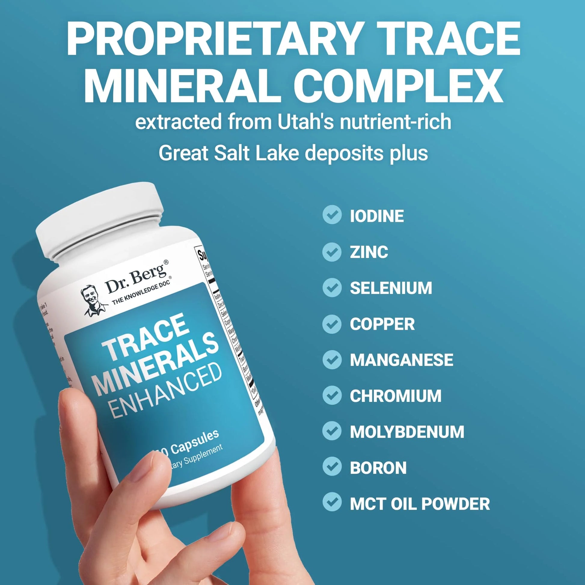 Trace Minerals Enhanced Complex, 60 Capsules