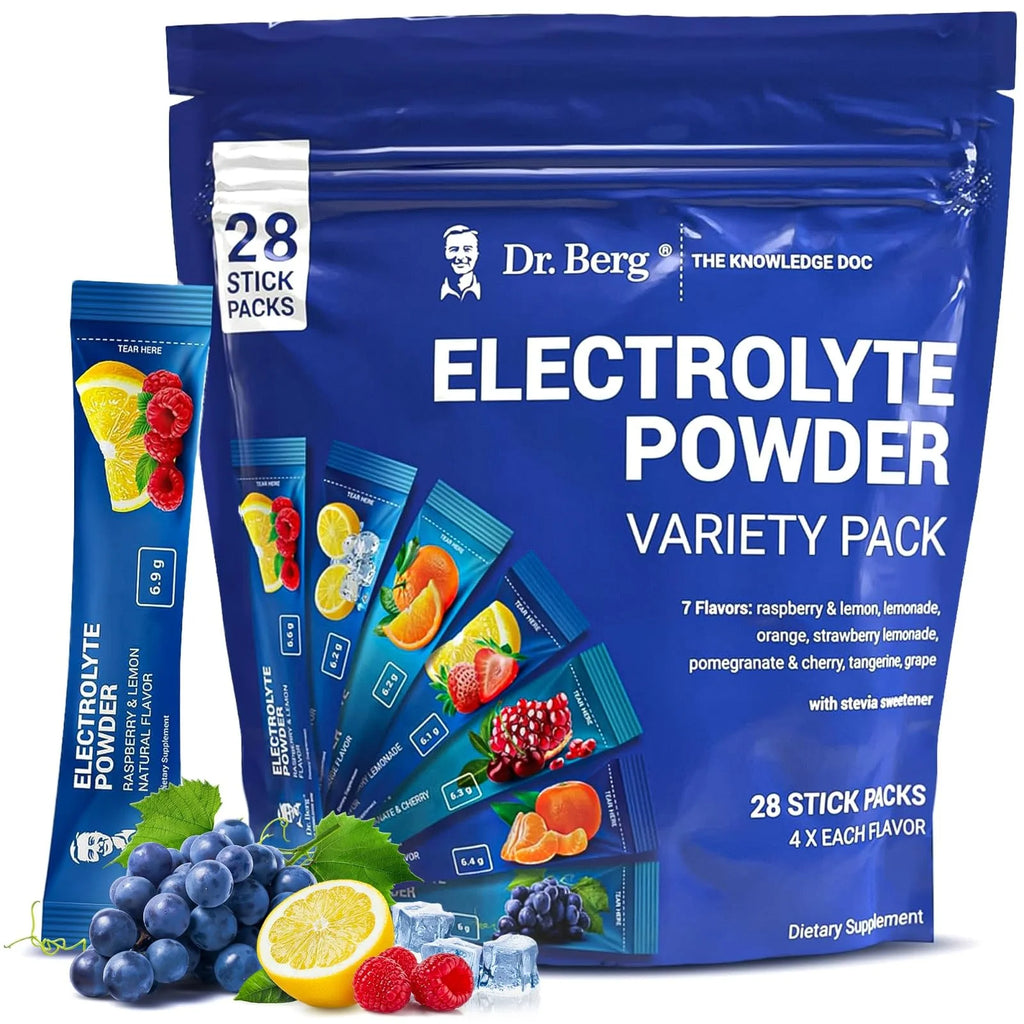 Electrolyte Powder - Variety Pack, 28 Electrolytes Powder Hydration Packets