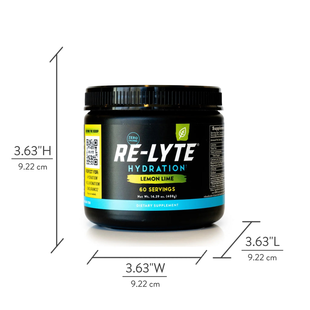Re-Lyte® Hydration Drink Mix (Lemon Lime) 14.39 Oz Jar