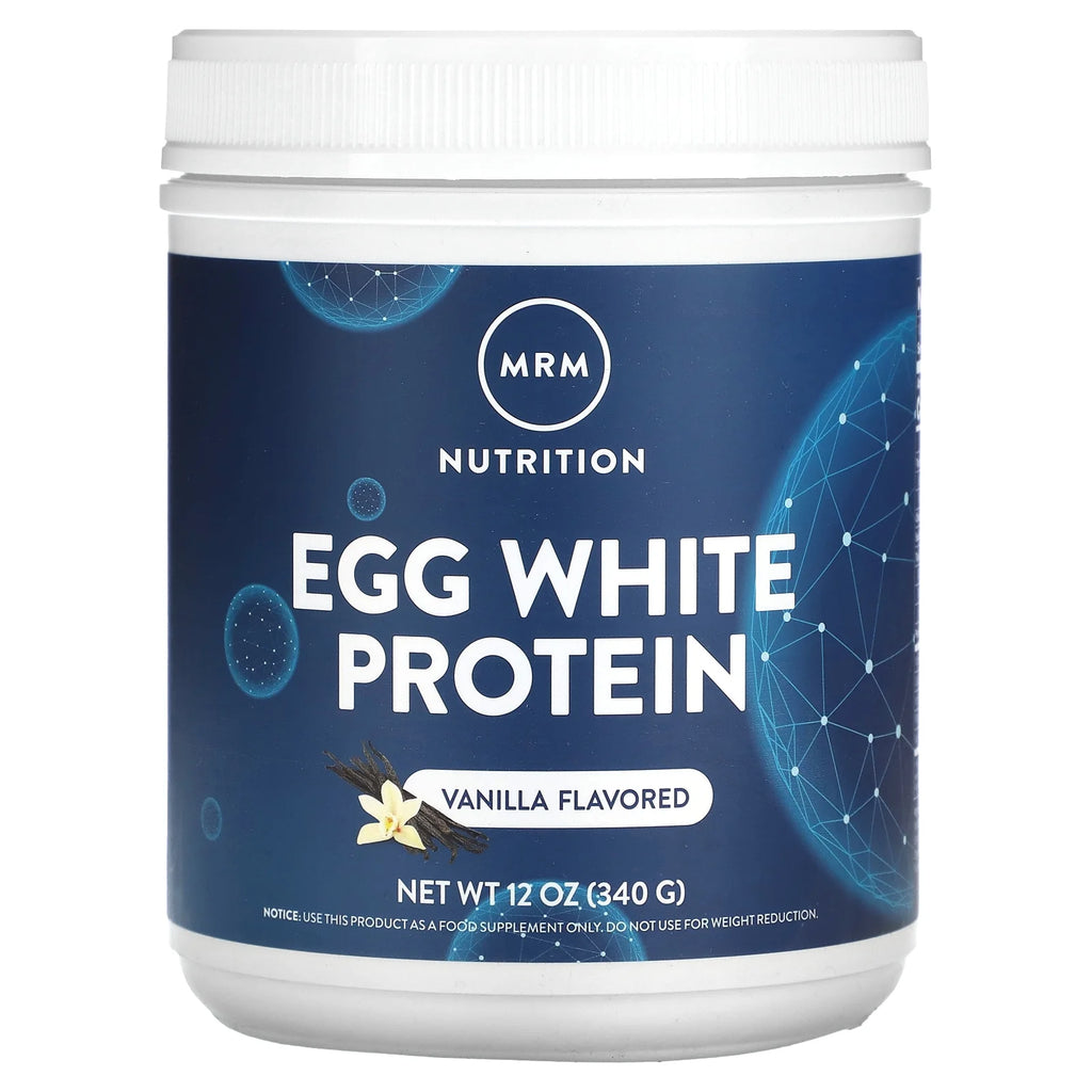 All Natural Egg White Protein, French Vanilla, 12 Ounce