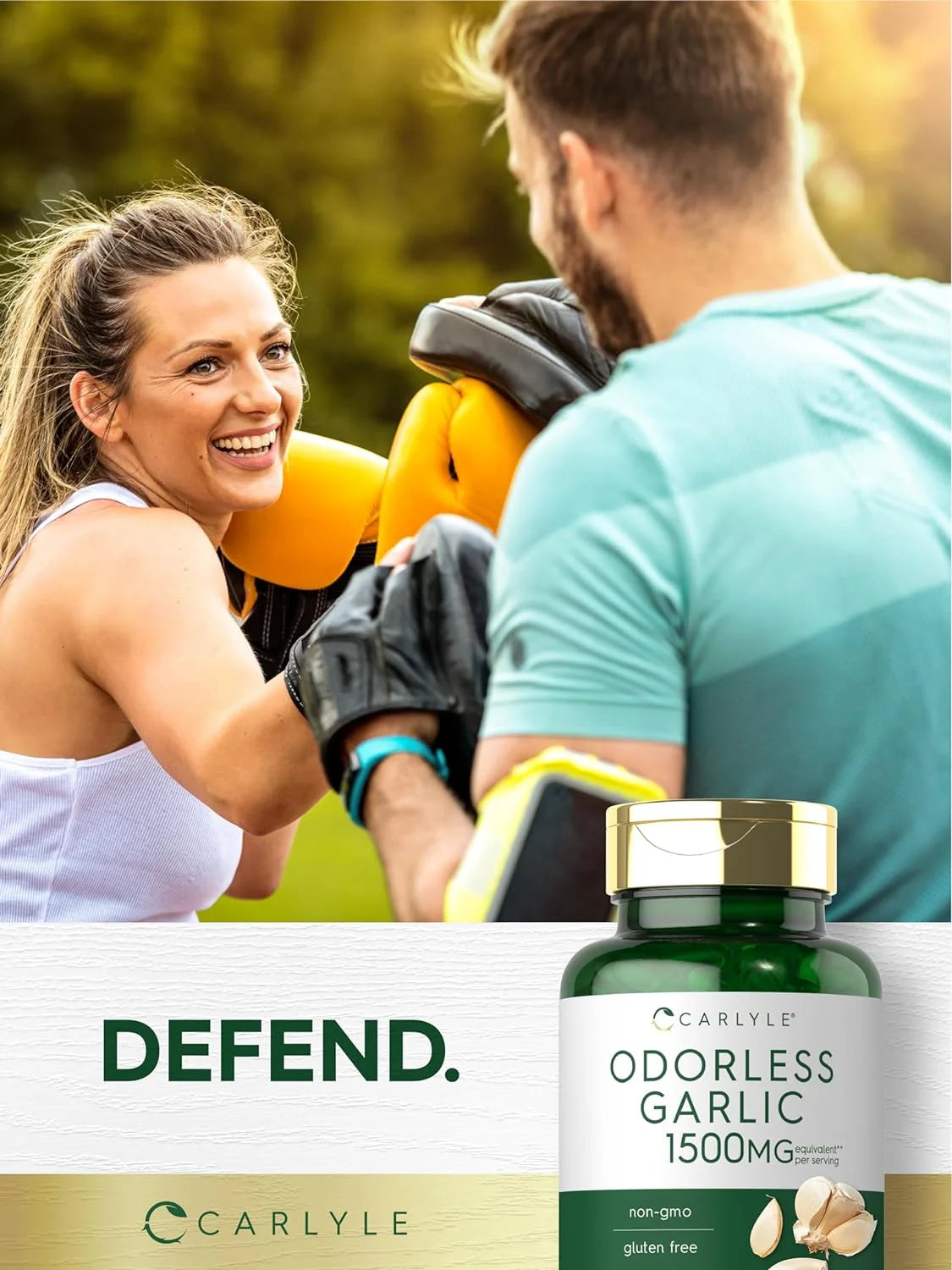 Odorless Garlic Extract 1500Mg | 250 Softgels | by