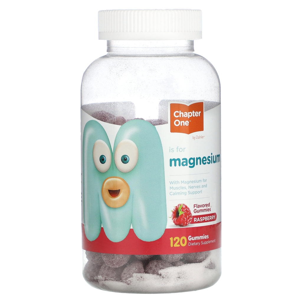 Magnesium Gummies, Raspberry, 120 Gummies