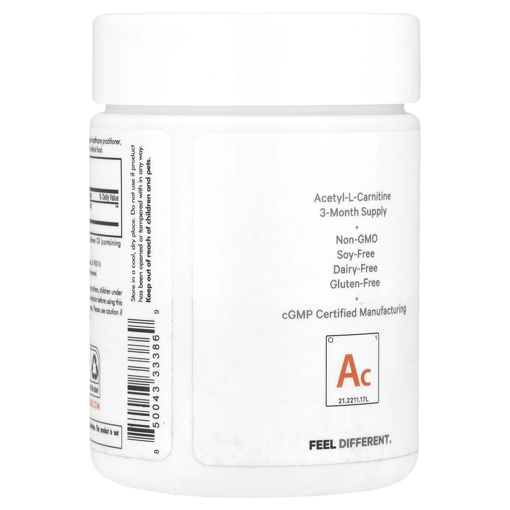 Liposomal Acetyl L-Carnitine+, 500 Mg, 90 Capsules