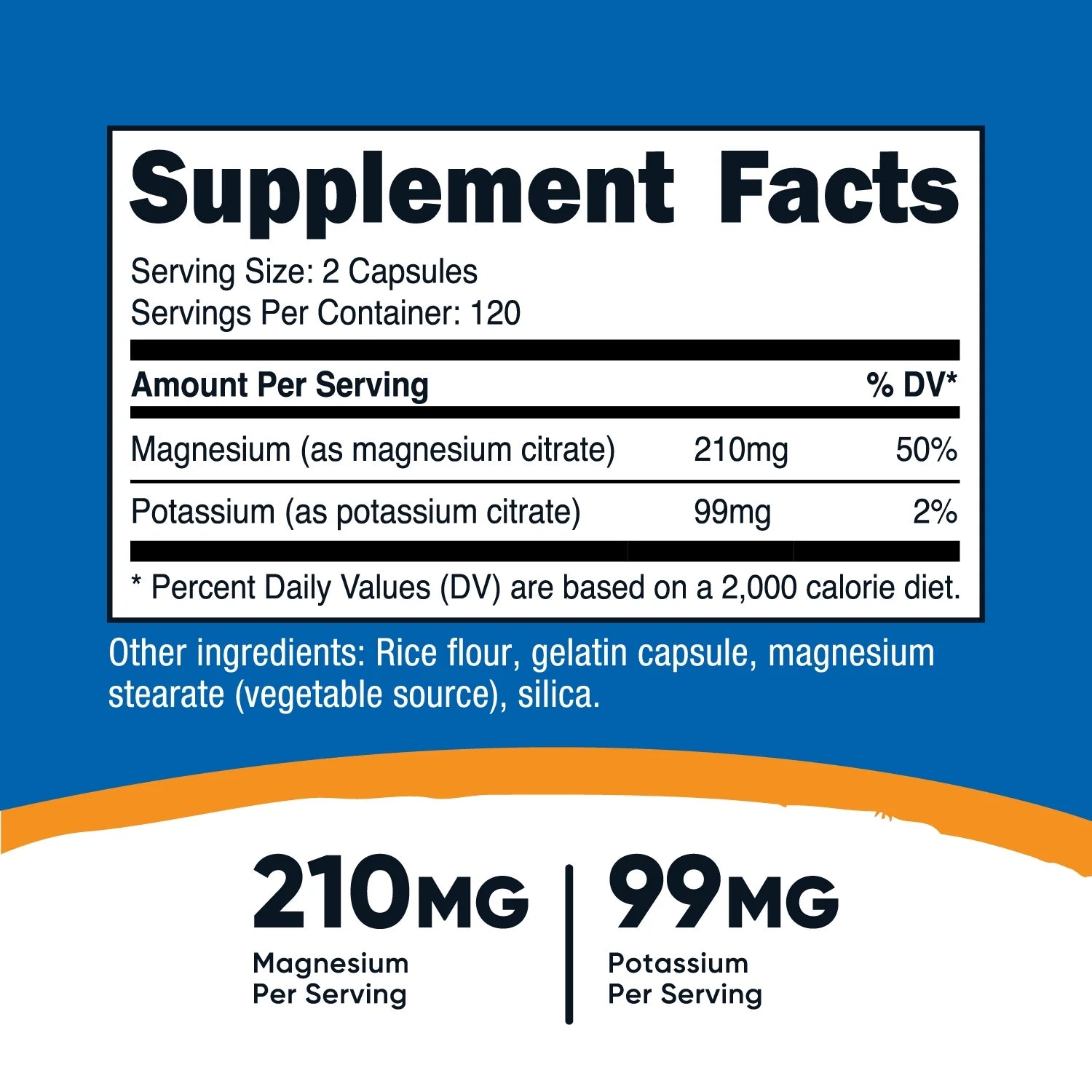 Potassium (99 Mg) Magnesium (210 Mg) Citrates, 240 Capsules - Supplement