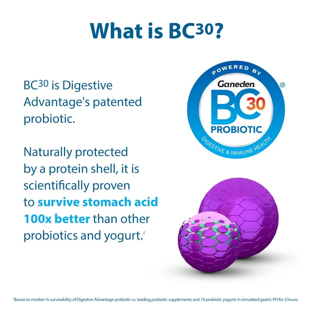 Digestive Advantage Probiotic Gummies (120 Count)