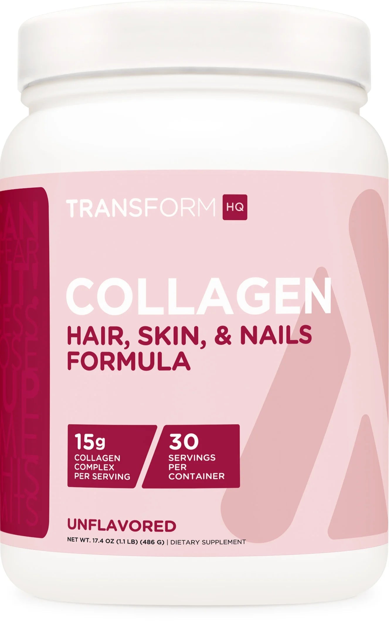 Beauty Collagen (30 Servings) Unflavored - Hair, Skin, & Nails Formula
