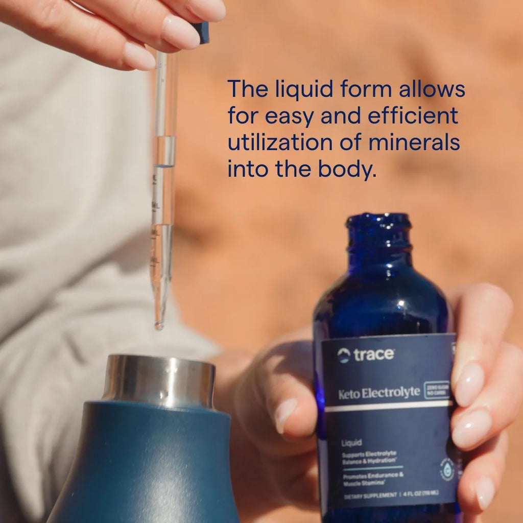 Keto Electrolyte Drops - Support Muscle & Nerve Health - Electrolyte Nutrition Supplement to Aid Hydration & Fitness - Exercise Supplement with Magnesium - 4 Fl Oz (24 Servings)