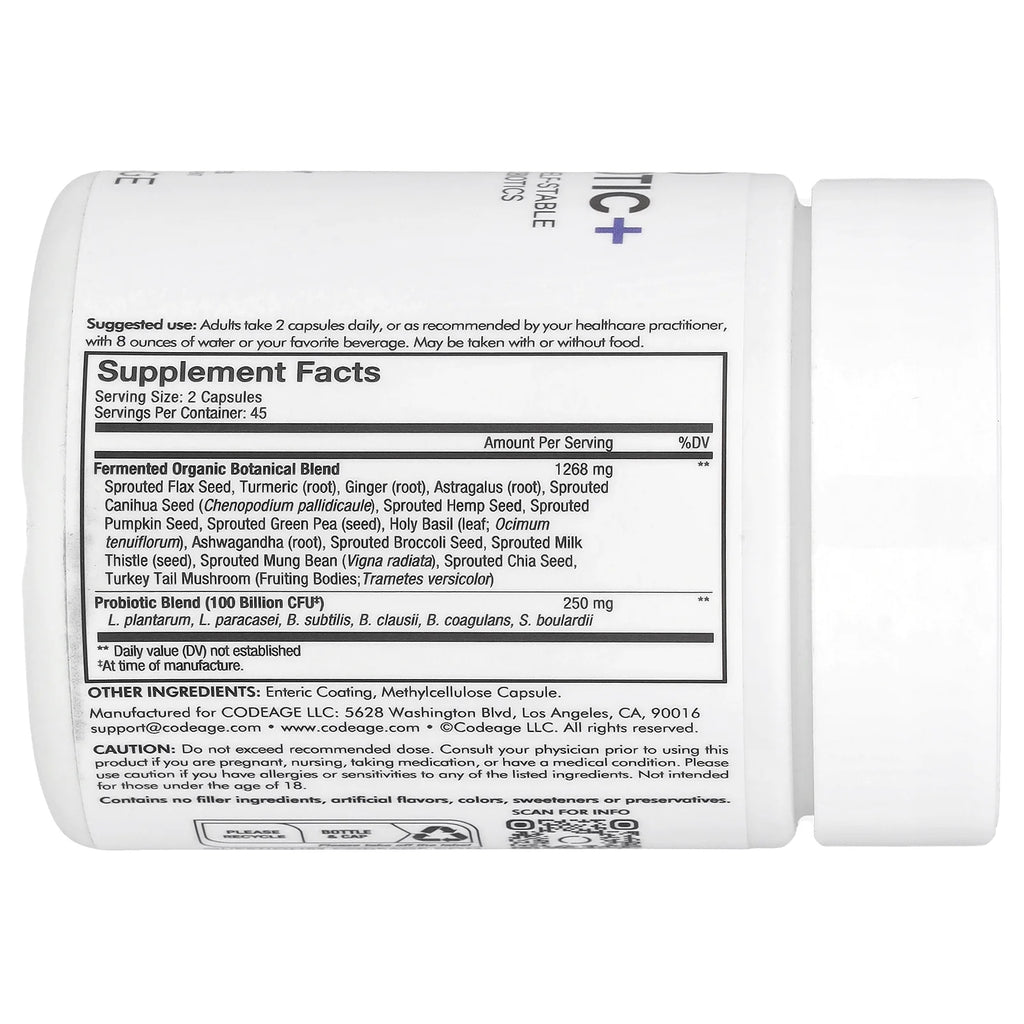 SBO Probiotic+, 90 Capsules