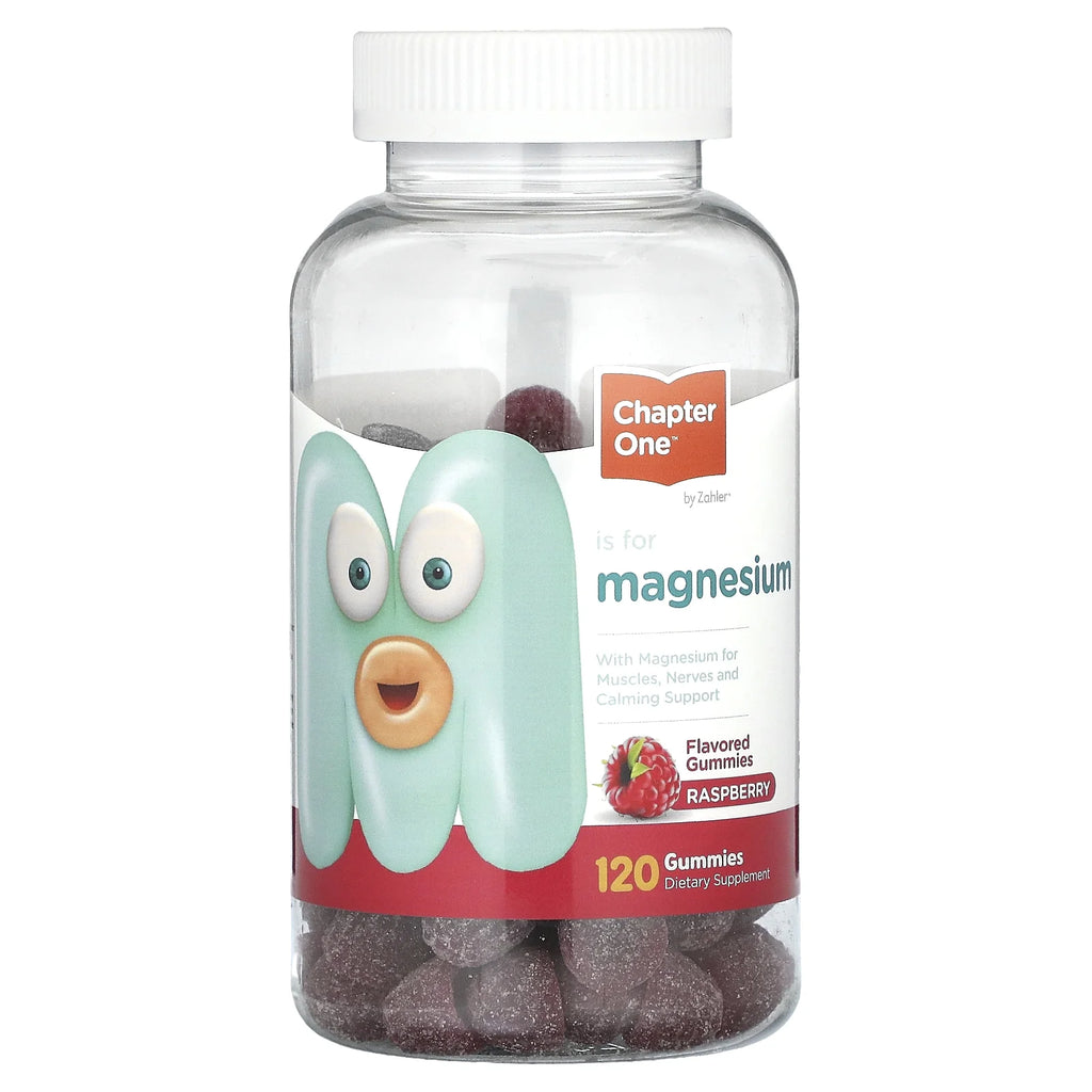 Magnesium Gummies, Raspberry, 120 Gummies