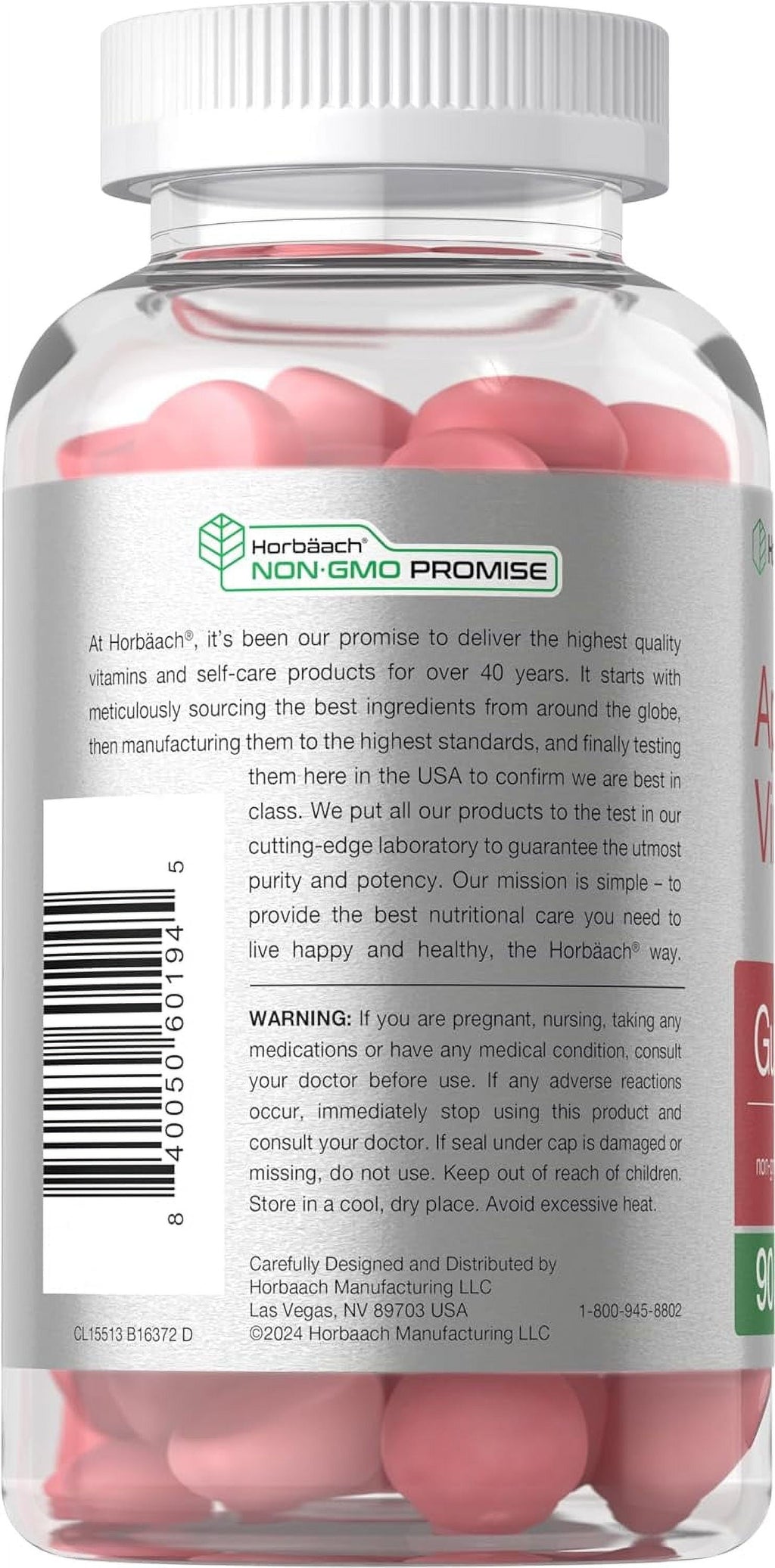 Apple Cider Vinegar 500Mg | 90 Vegan Gummies for Men and Women | by