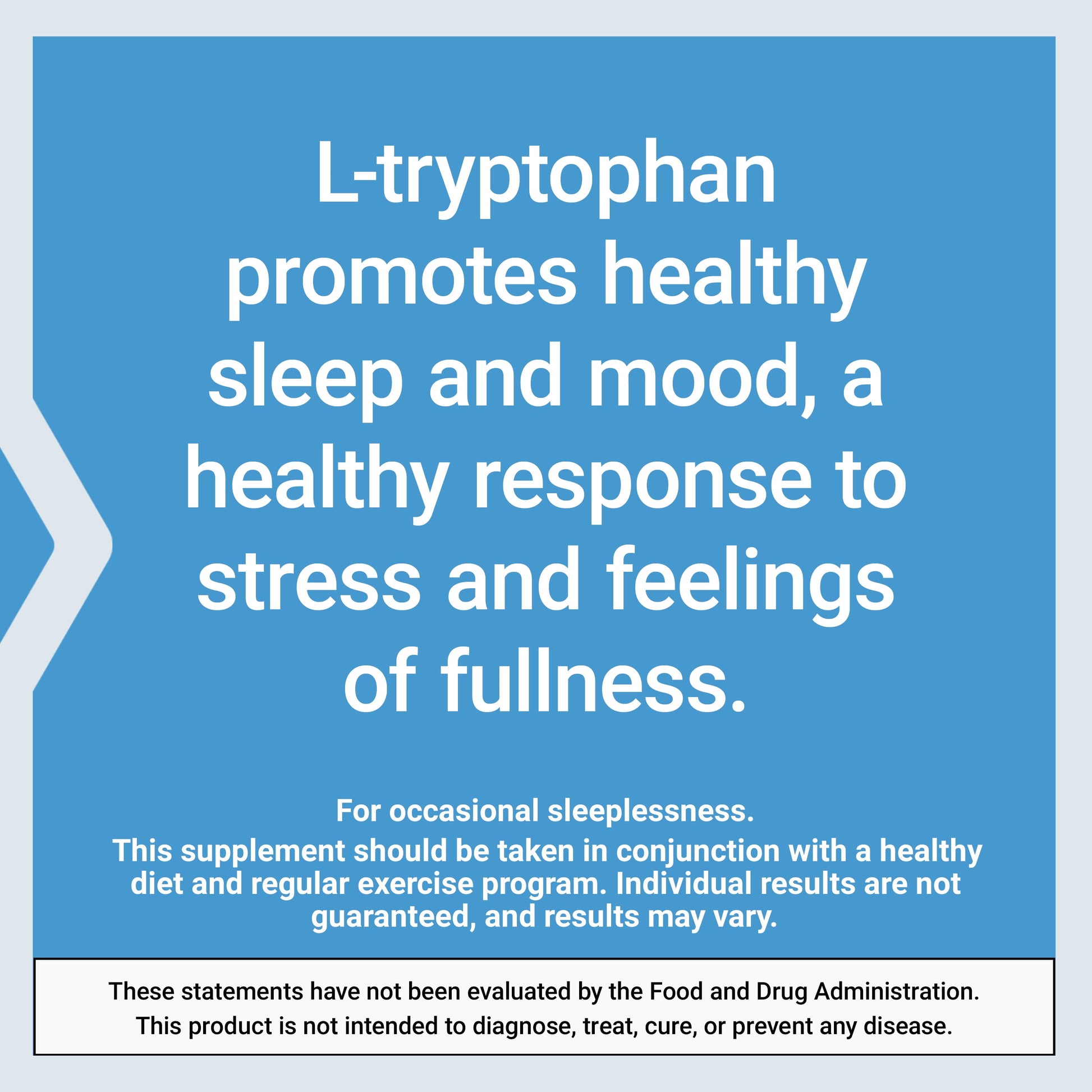L-Tryptophan 500 Mg Â L-Tryptophan Supplement for Healthy Sleep and Stress Response Support Â Gluten-Free, Non-Gmo, Vegetarian Â 90 Capsules