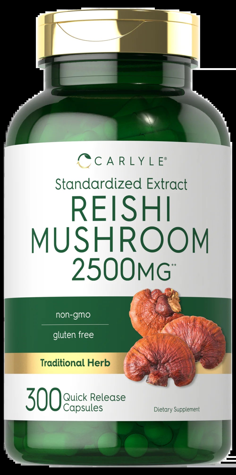 Reishi Mushroom Extract 5000Mg | 300 Capsules for Men and Women | by