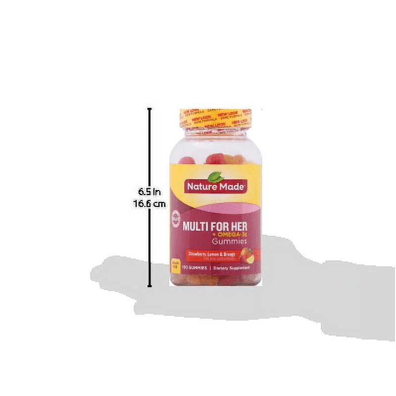 NATUREMADE ADULT GUMMIES, MULTI for HER 150 GUMMIES