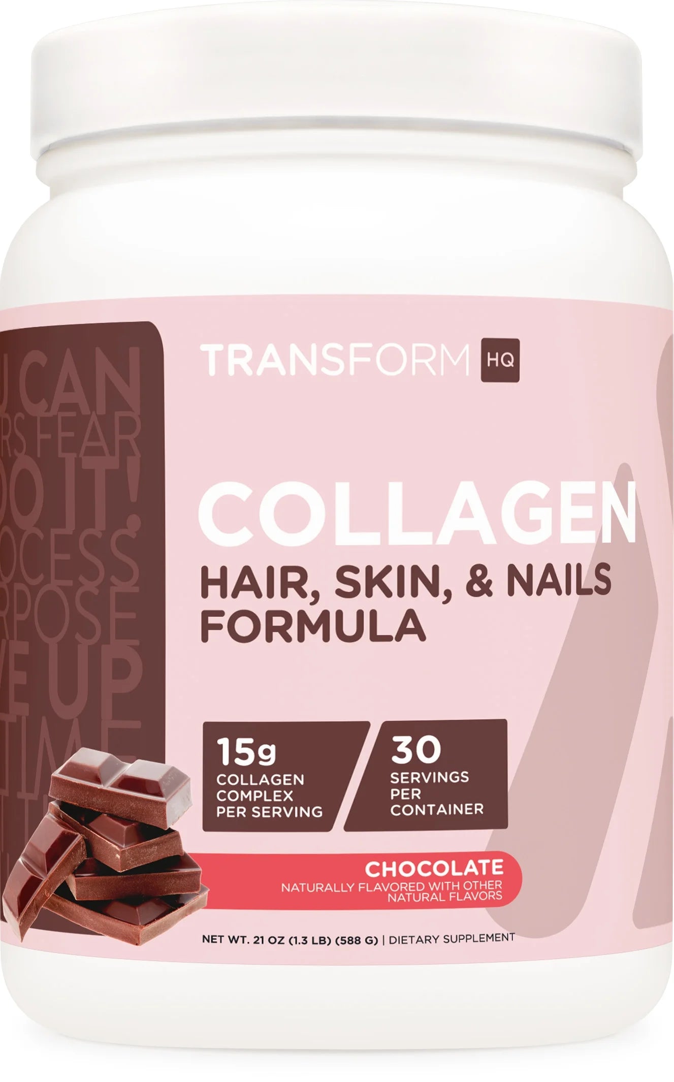 Beauty Collagen (30 Servings) Chocolate - Hair, Skin, & Nails Formula