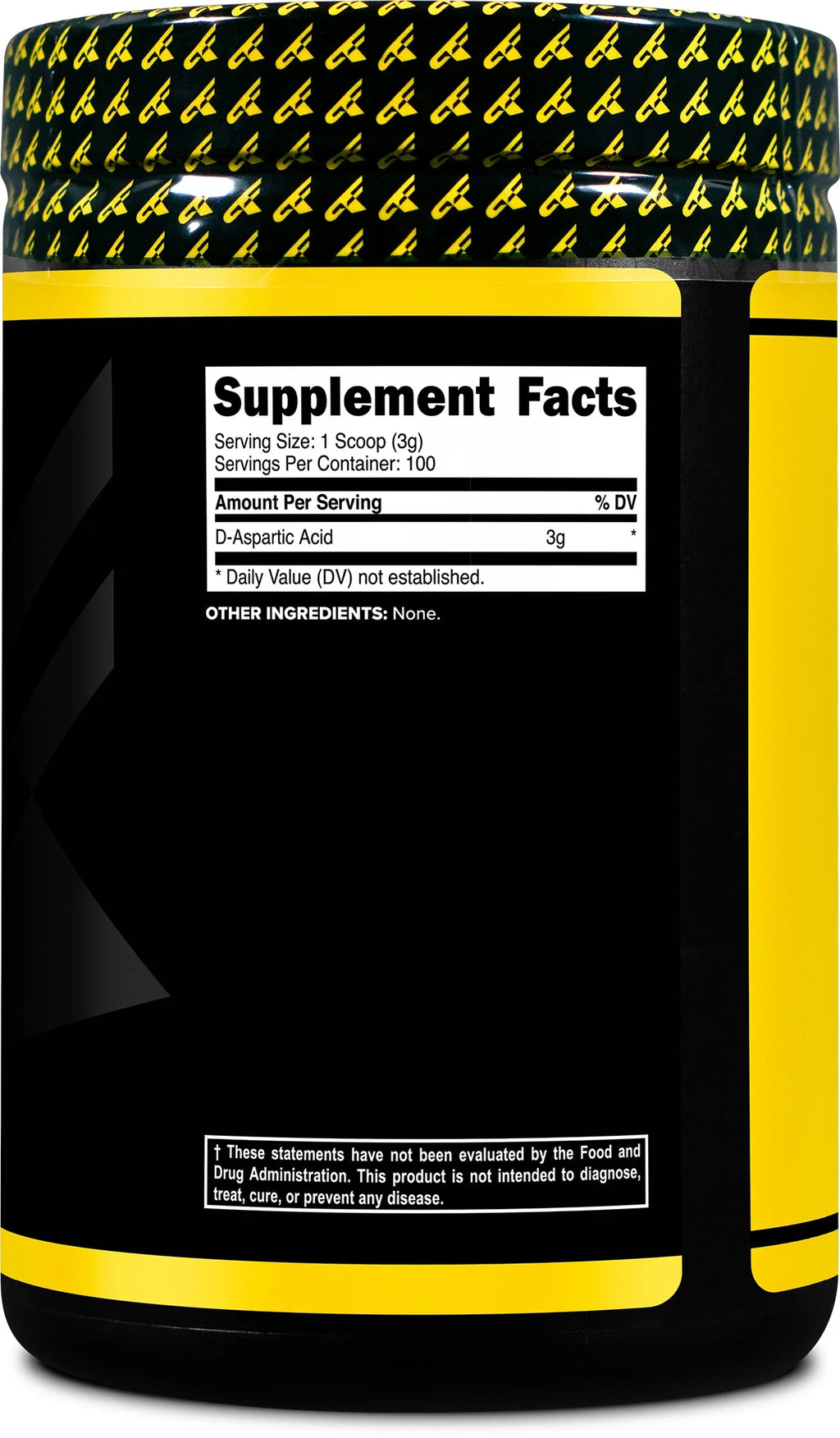 D-Aspartic Acid 300 Grams (100 Servings), Unflavored, Vegetarian, Non-Gmo