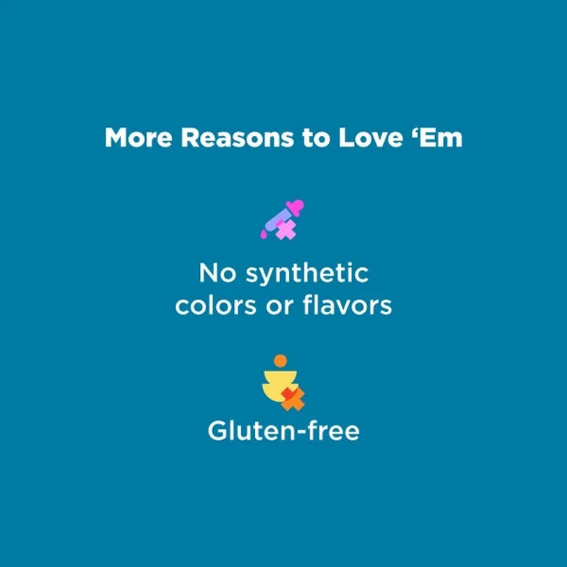 Kids Chillax Gummy Supplement with Magnesium and L-Theanine, 50 Count