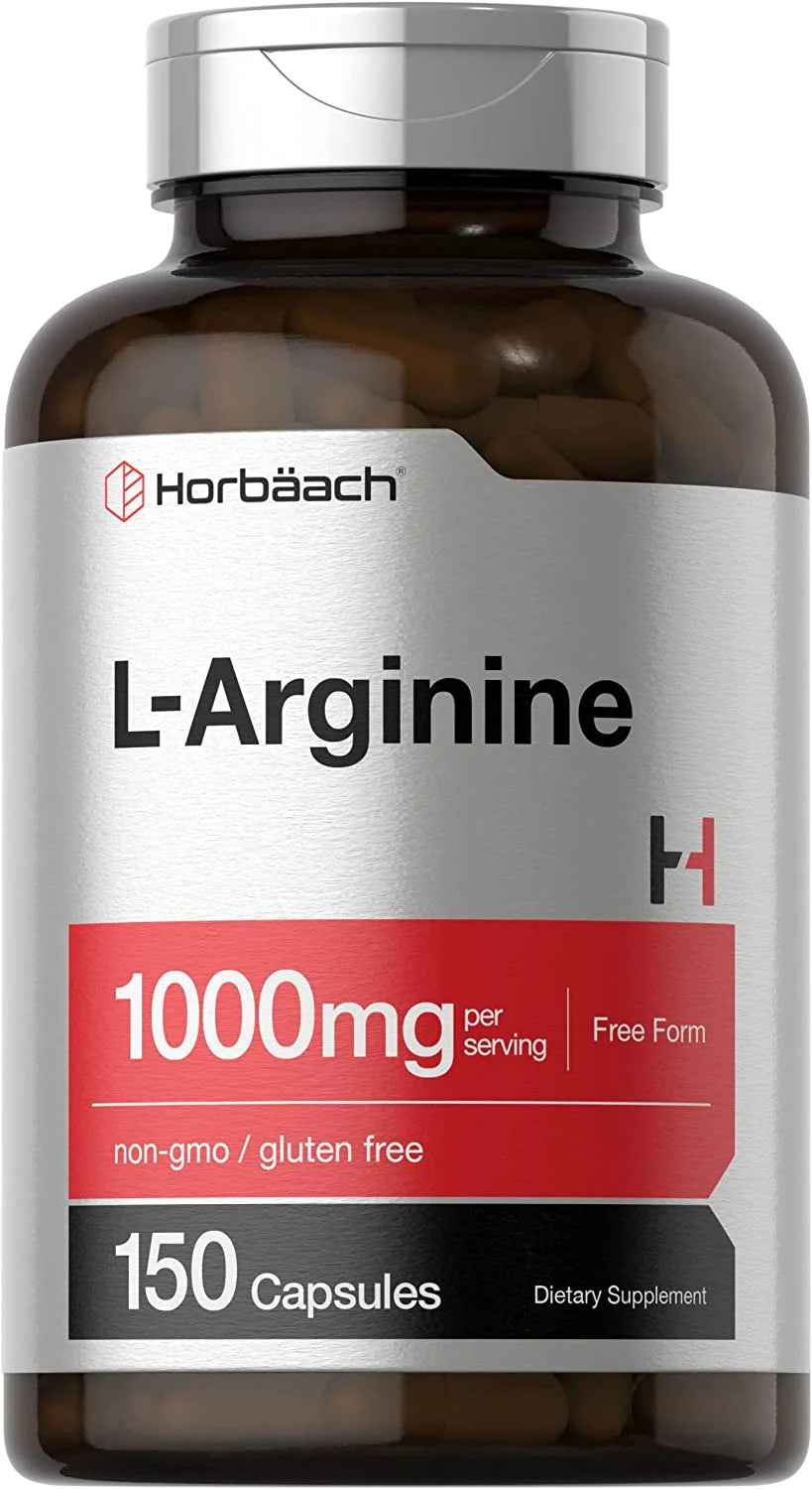 L Arginine 1000Mg | 150 Capsules | Free Form | by