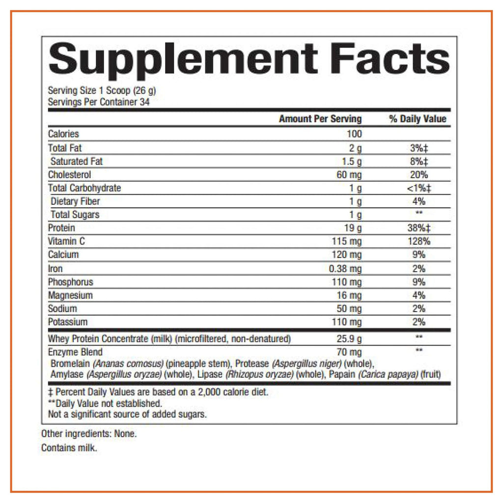 Whey Factors, Grass Fed Whey Protein Concentrate, Aids Muscle Development and Immune Health, Unflavored, 2 Lb