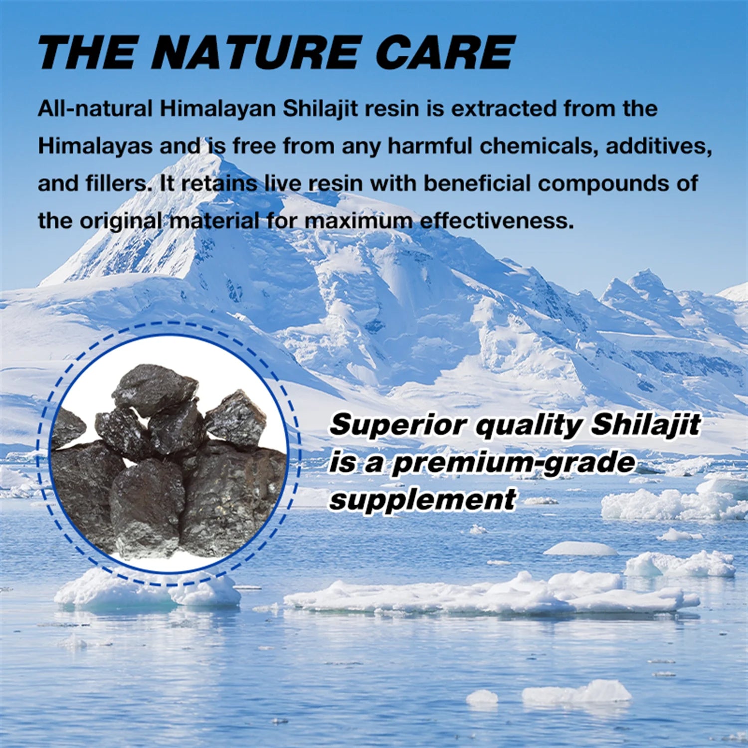 Shilajit 400Mg - Shilajit Supplement 3Rd Party Tested- Potent Antioxidant, Brain Health, Immune Support, 120 Count