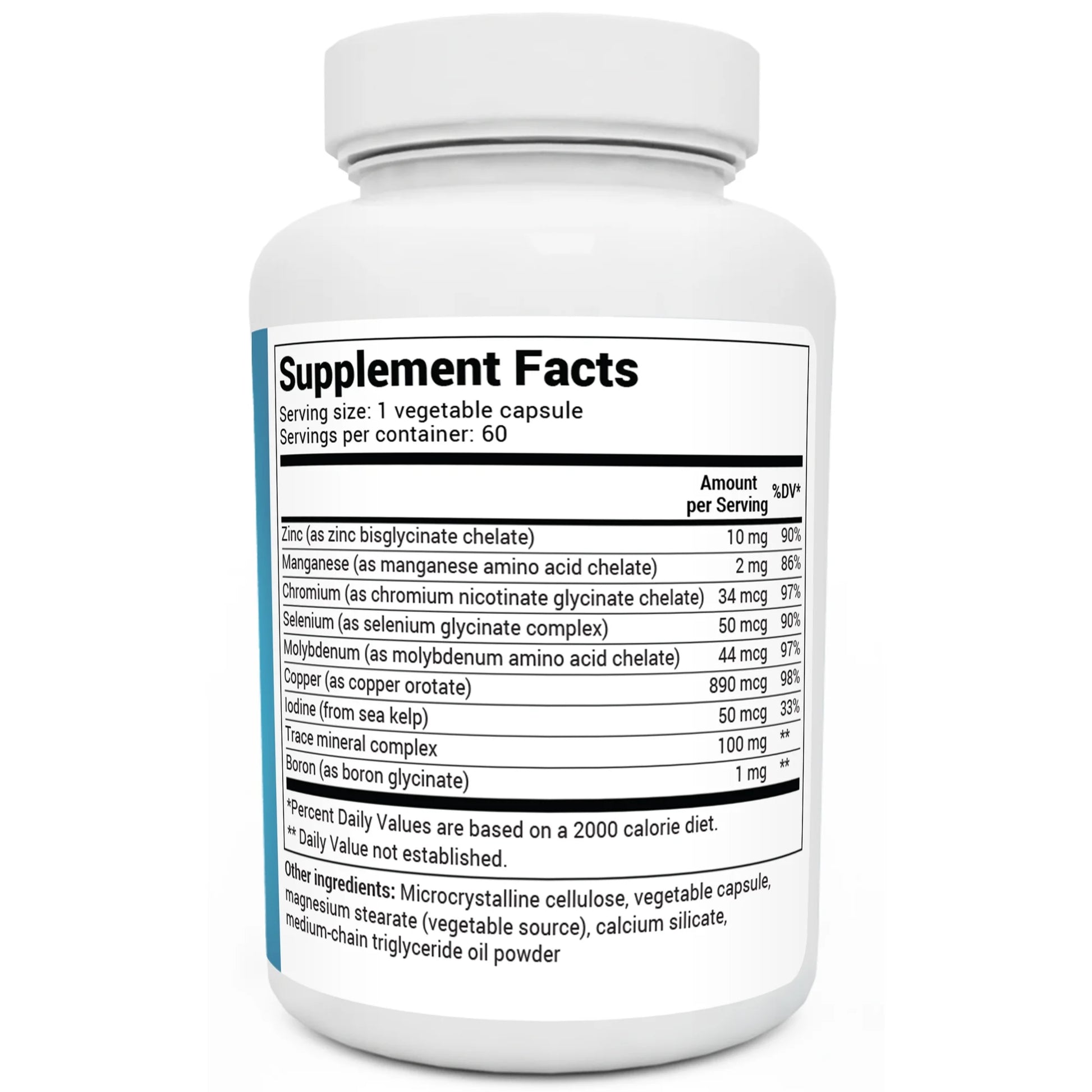 Trace Minerals Enhanced Complex, 60 Capsules