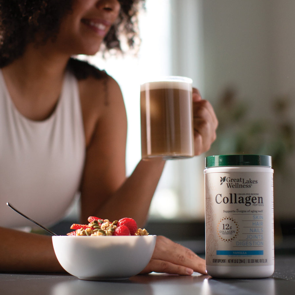 Grass-Fed Bovine Collagen Peptides, Vanilla, 10 Oz (284 G)