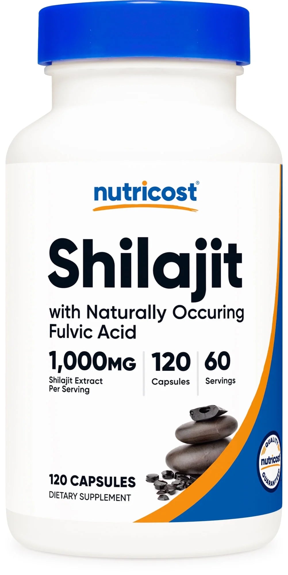 Shilajit Capsules (120 Capsules, 60 Servings / 1,000 Mg Shilajit per Serving