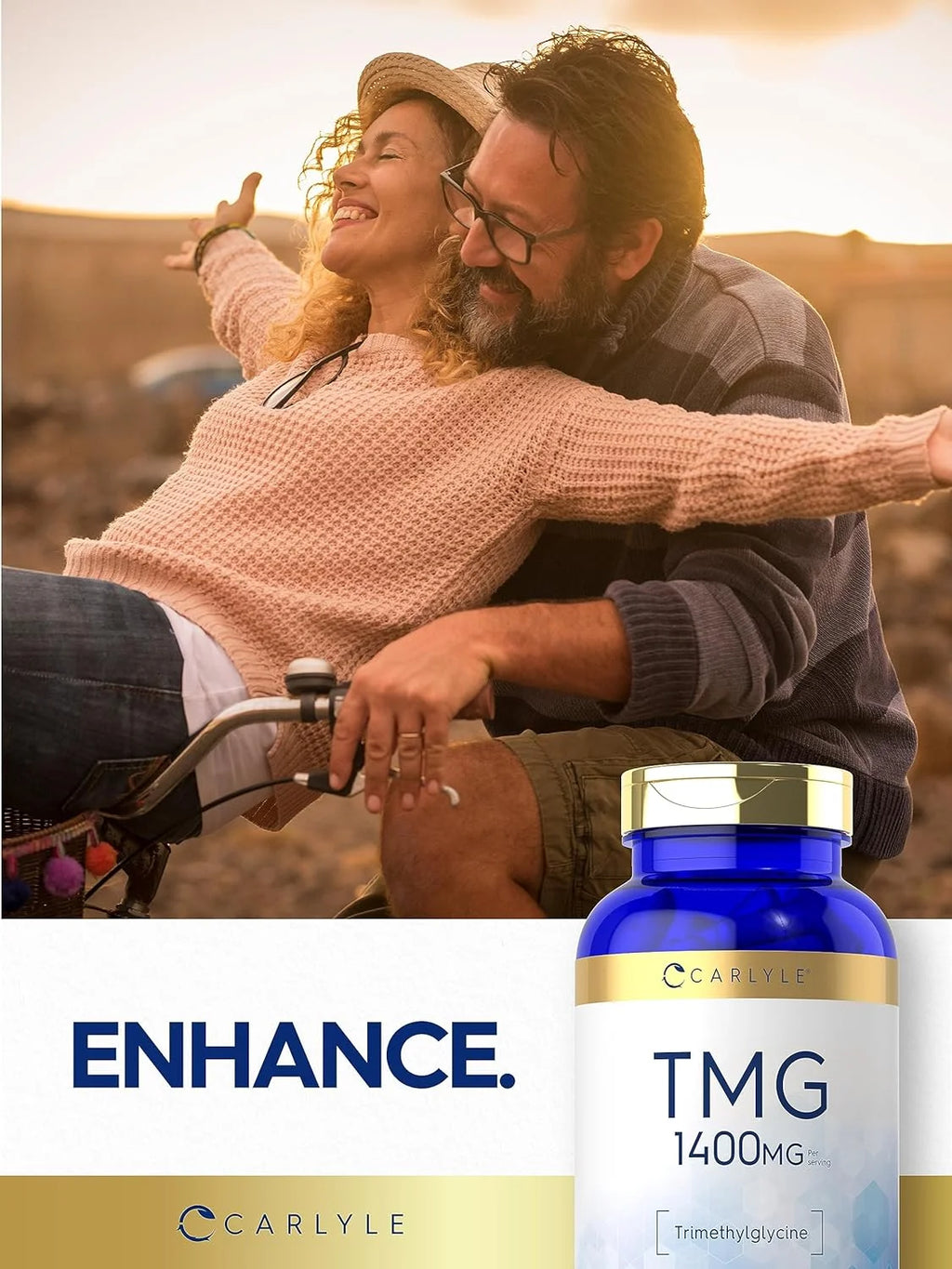 TMG Supplement | 1400Mg | 200 Trimethylglycine Quick Release Capsules | Non-Gmo & Gluten Free | by